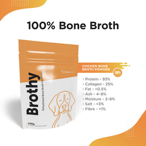 BROTHY – Dehydrated Bone Broth for Dogs