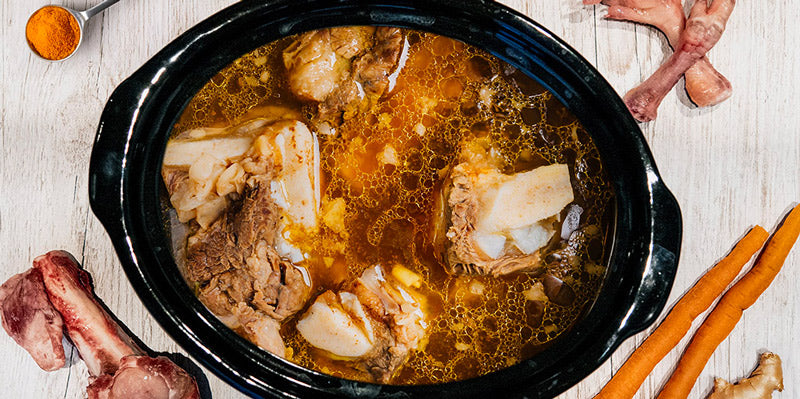 Anti-Inflammatory Bone Broth for Dogs