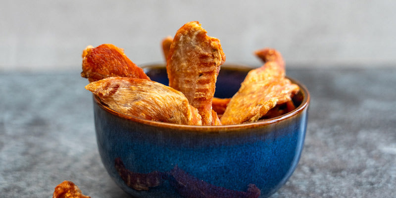 One Ingredient Chicken Jerky Treats for Dogs