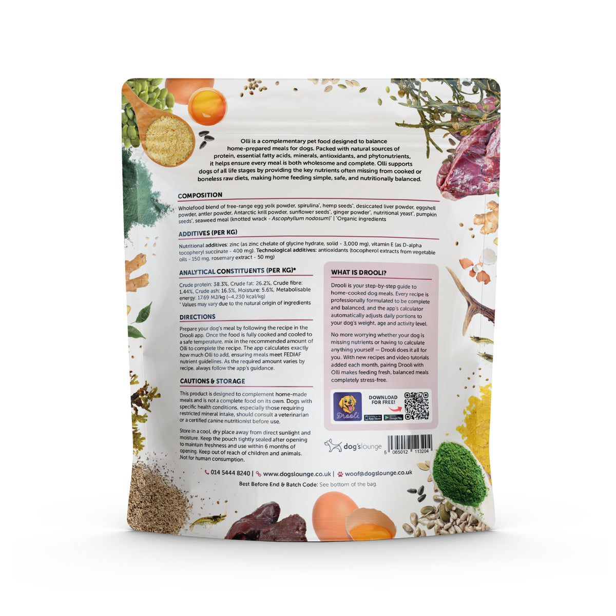 OLLI – All-in-One Homemade Diet Supplement for Dogs