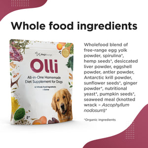 OLLI – All-in-One Homemade Diet Supplement for Dogs