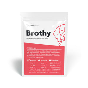 BROTHY – Dehydrated Bone Broth for Dogs