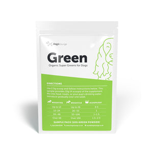 GREEN – Organic Super Greens Supplement for Dogs and Puppies