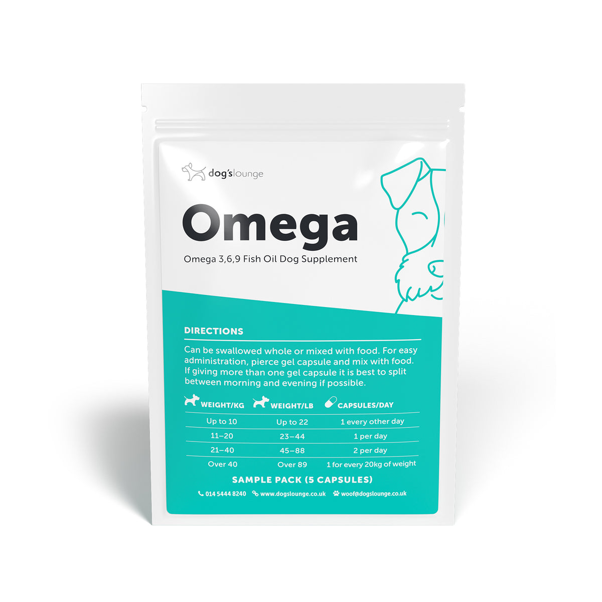 OMEGA – Omega 3, 6, 9 Fish Oil Complex for Dogs and Puppies