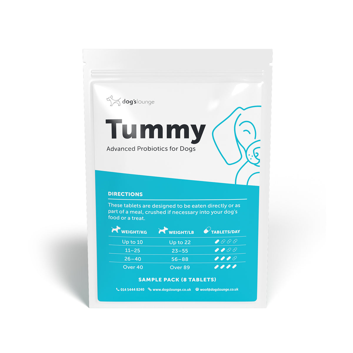 TUMMY – Probiotic and Prebiotic Supplement for Dogs and Puppies