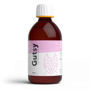 Dog's Lounge GUTSY Fast-acting Tummy Suspension for Dogs & Puppies to help control diarrhoea and other stomach upsets